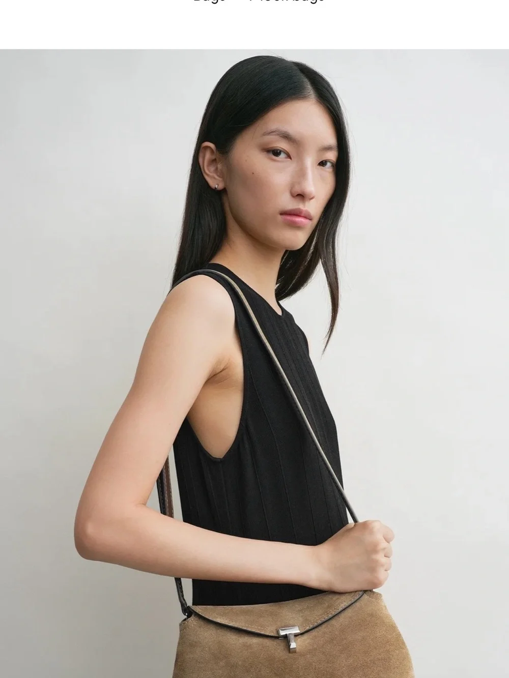 Toteme sculptural clutch